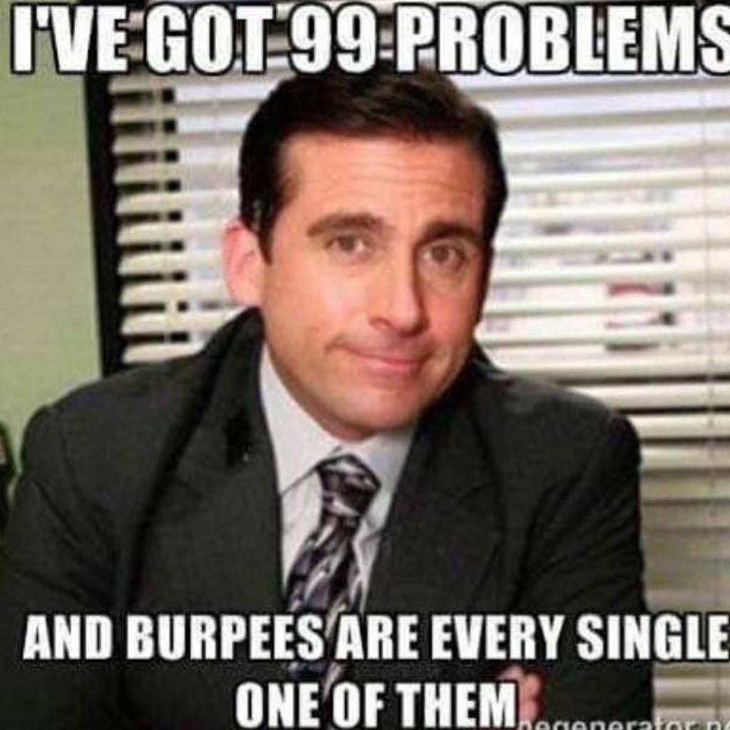 Metric tonne of burpees